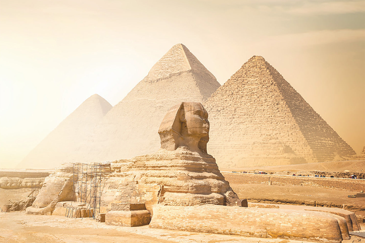 
                  
                    Sphinx and Pyramids I Print
                  
                