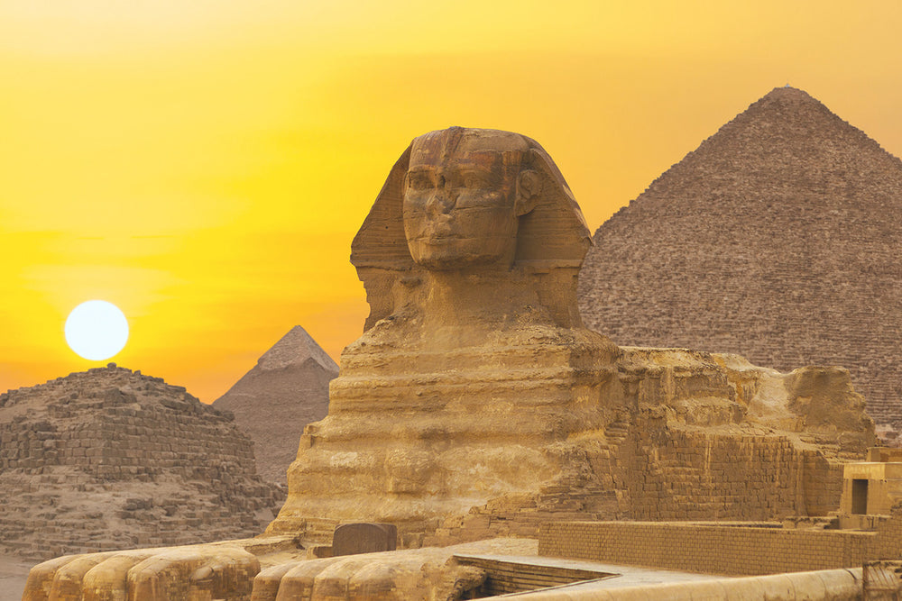 
                  
                    Sphinx and Pyramids II Print
                  
                