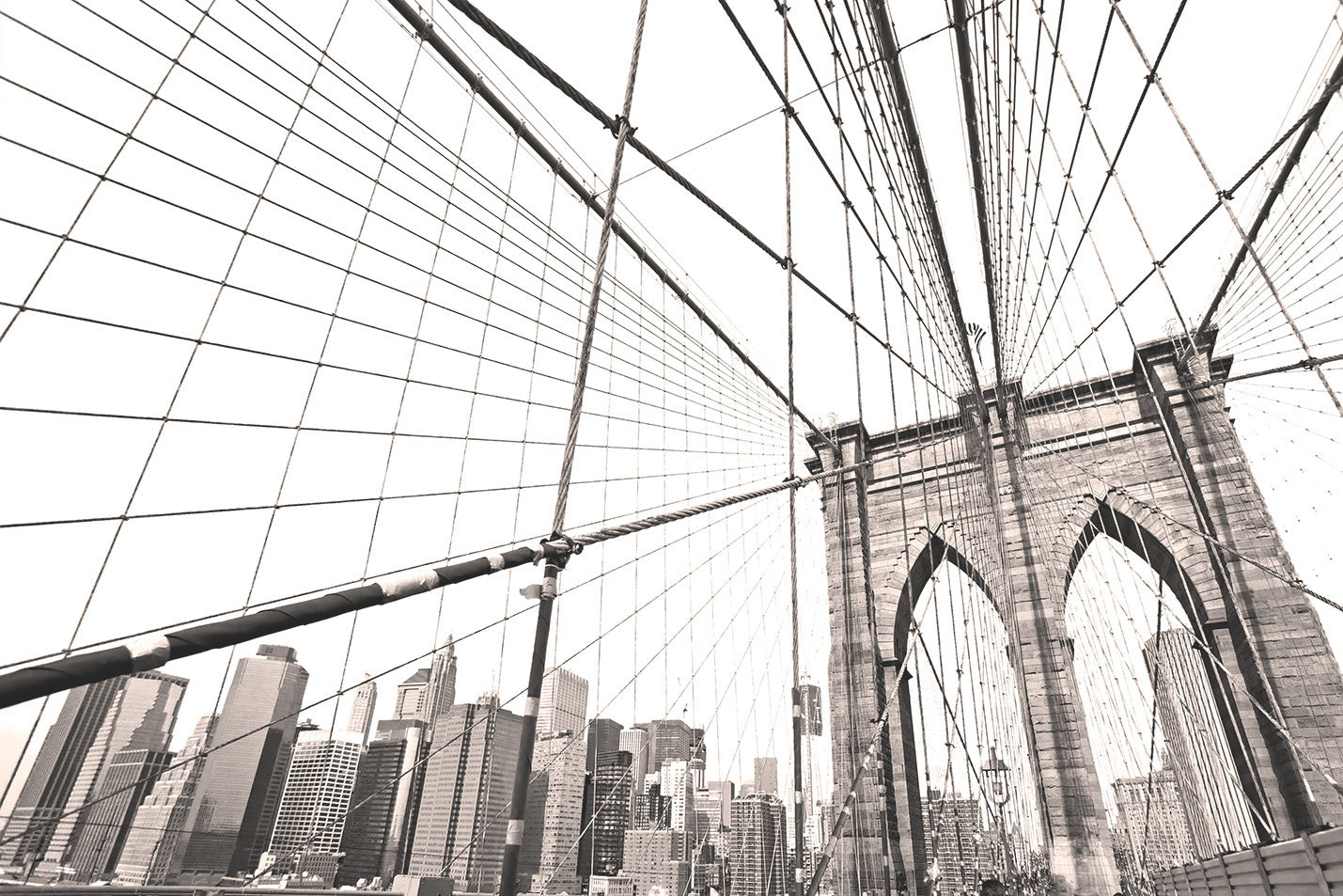 
                  
                    Brooklyn Bridge Cables Print
                  
                