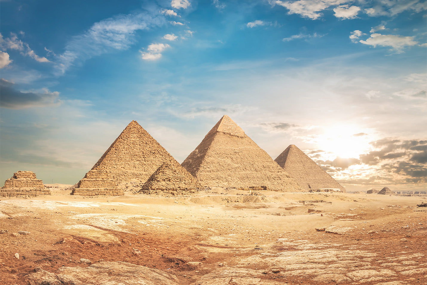 
                  
                    The Great Pyramids of Giza Print
                  
                